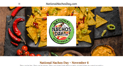 Desktop Screenshot of nationalnachosday.com