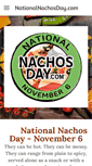Mobile Screenshot of nationalnachosday.com